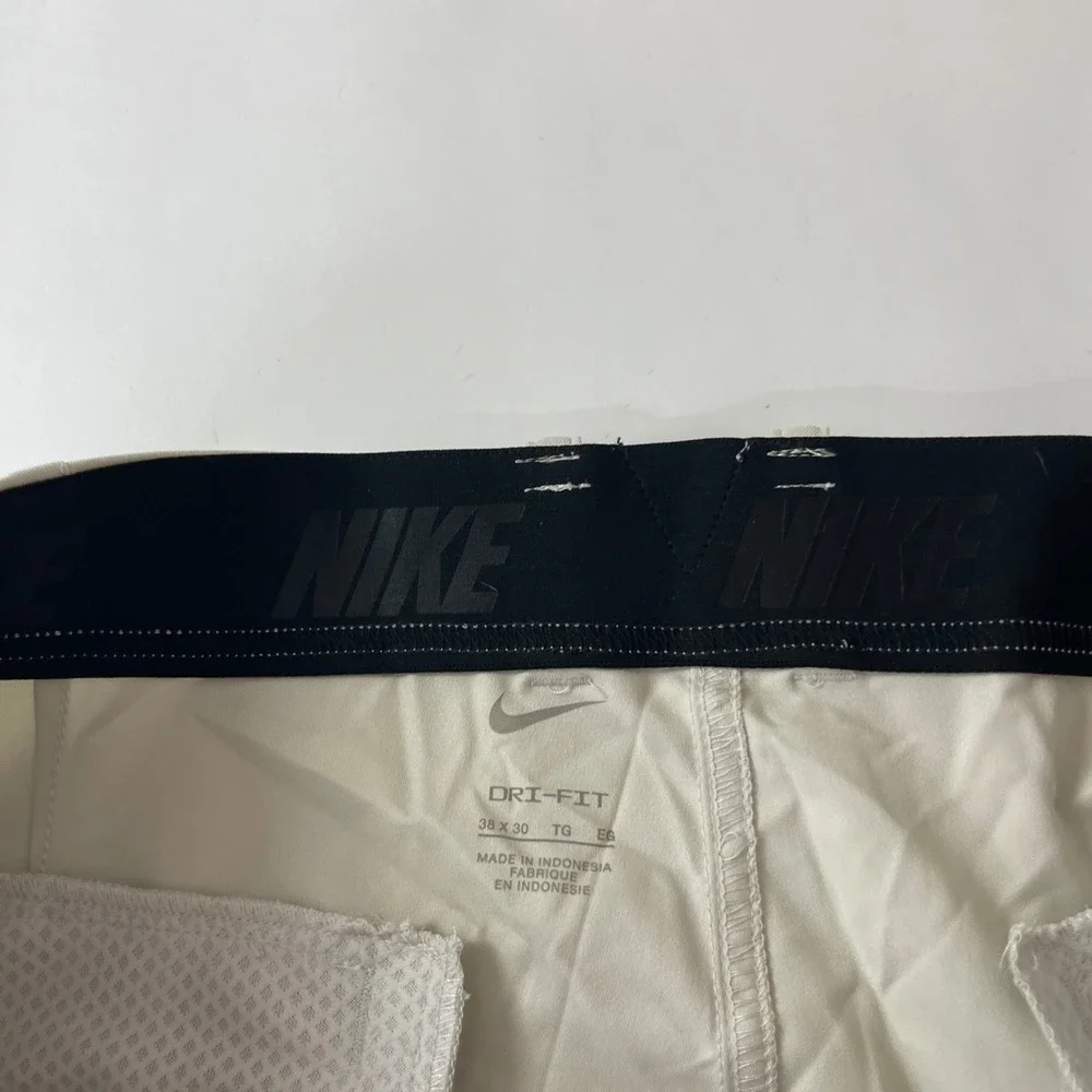 Nike Pants Mens 38x30 Beige Dri-Fit Flex Golf Standard Fit Performance Sports